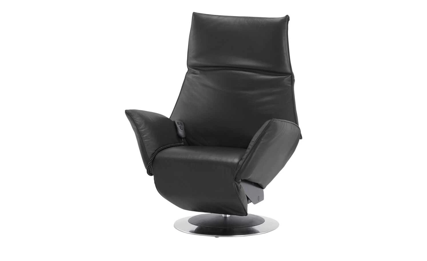 KOINOR Ledersessel Safira | Crow (Schwarz) Grundfunktion