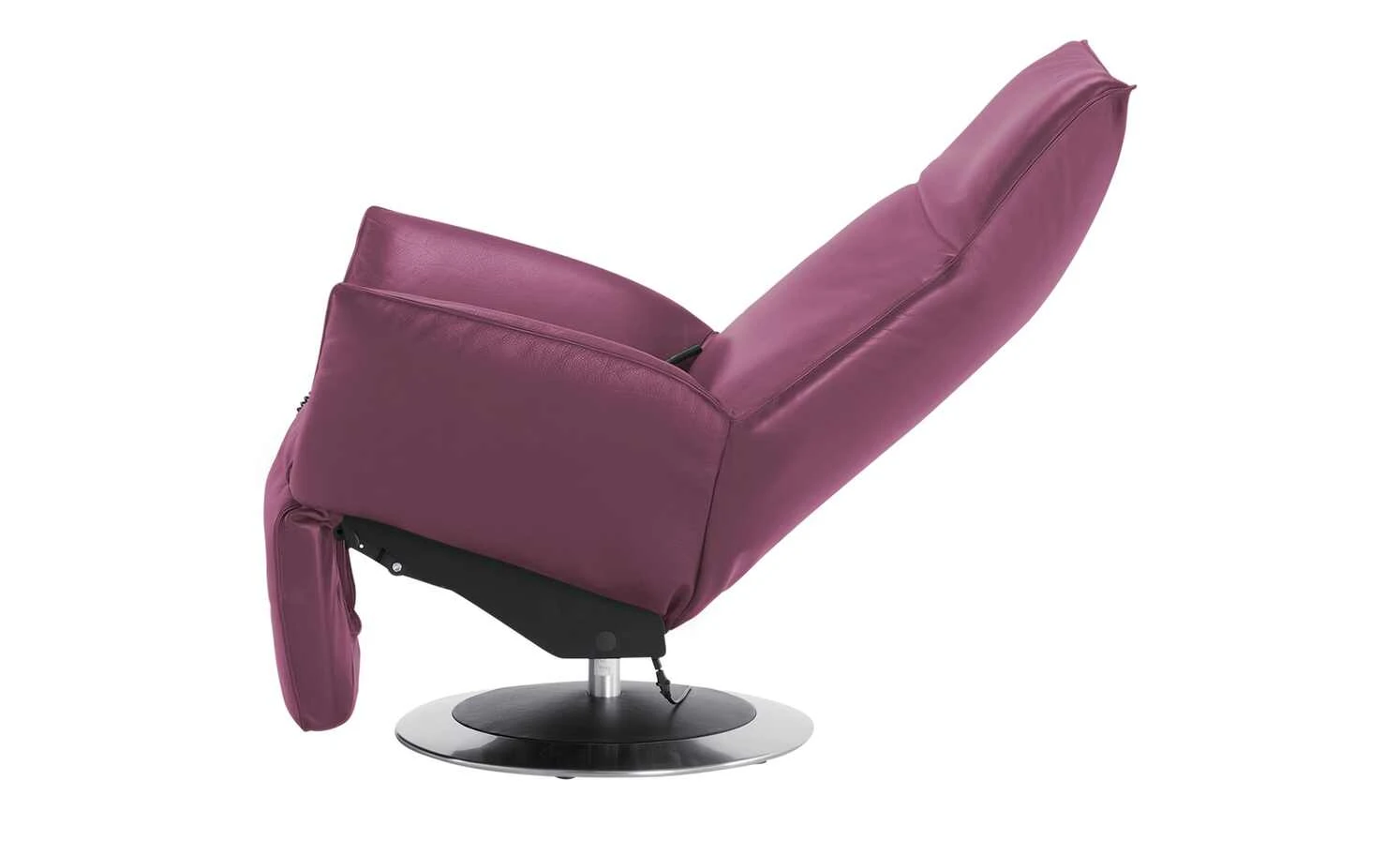 KOINOR Ledersessel Safira | Rasberry (Lila) Grundfunktion – Bild 11