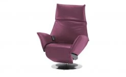 KOINOR Ledersessel Safira | Rasberry (Lila) Grundfunktion
