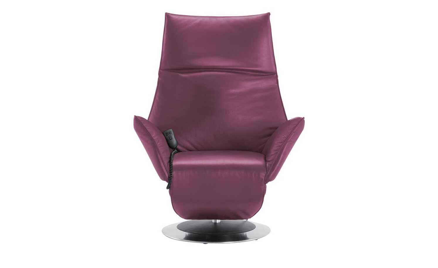 KOINOR Ledersessel Safira | Rasberry (Lila) Grundfunktion – Bild 6