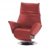 KOINOR Ledersessel Safira | Flame (Rot) Grundfunktion