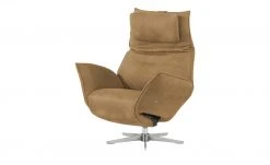 KOINOR Ledersessel Safira | Steppe (Hellbraun)