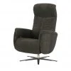 meinSofa Drehsessel Franzi | Slate (Dunkelbraun)