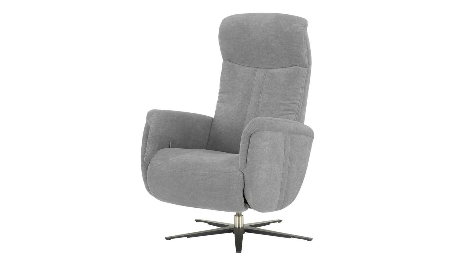 meinSofa Drehsessel Franzi | Alu (Hellgrau)