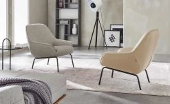 hülsta Sofa Ledersessel HS 482 | Beige