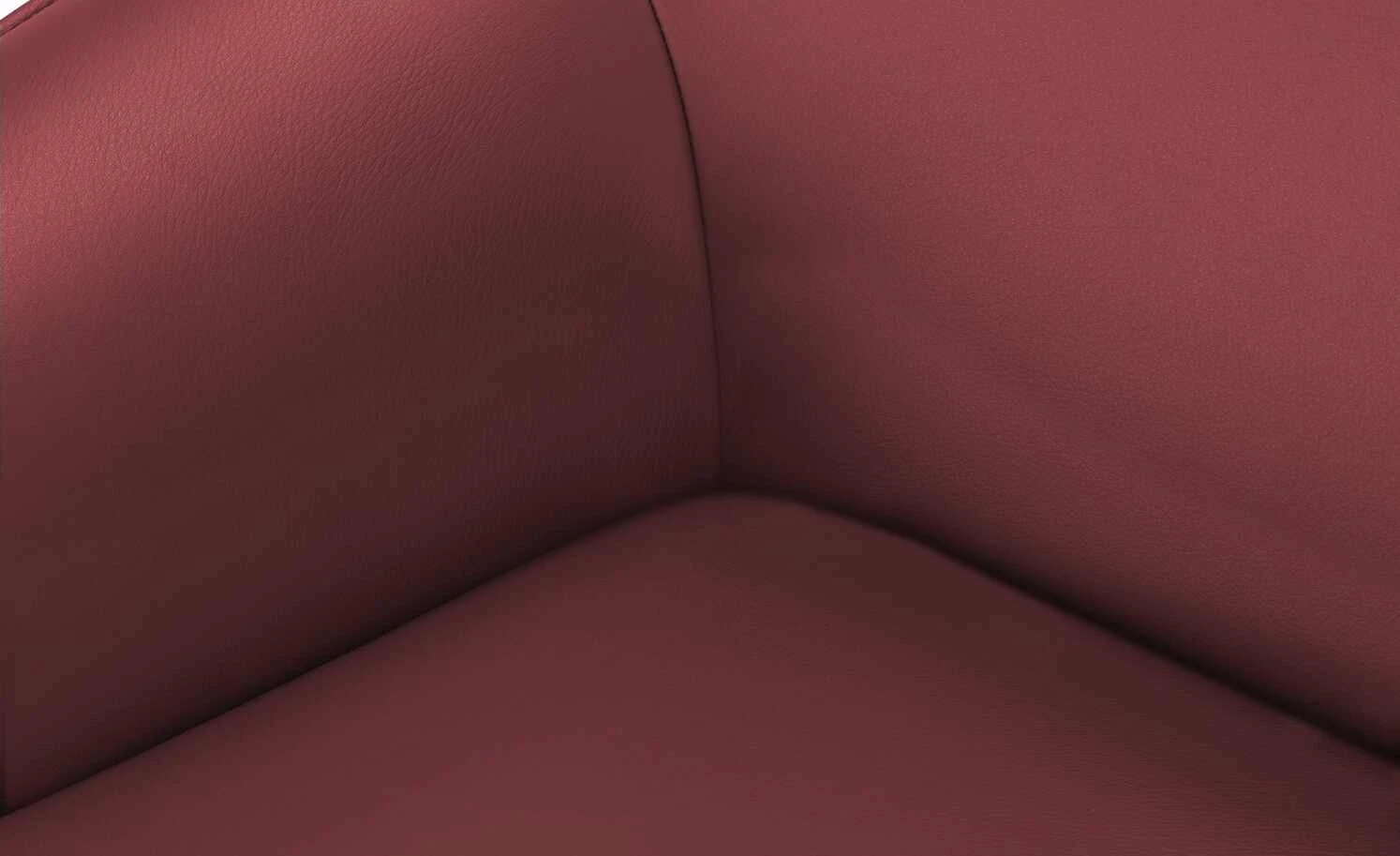 hülsta Sofa Ledersessel HS 482 | Purpurrot – Bild 5