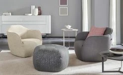 hülsta Sofa Polstersessel HS 480 | Beige / Natur (Creme)