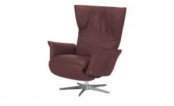 KOINOR Relaxsessel Swan | Cassis (Dunkelrot)
