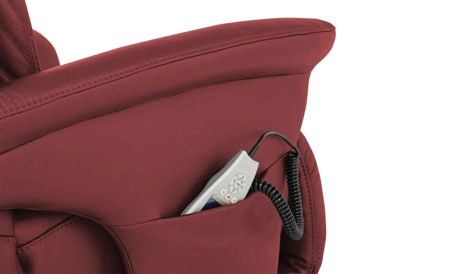 himolla Ledersessel 7418 | Purpur (Rot) – Bild 10