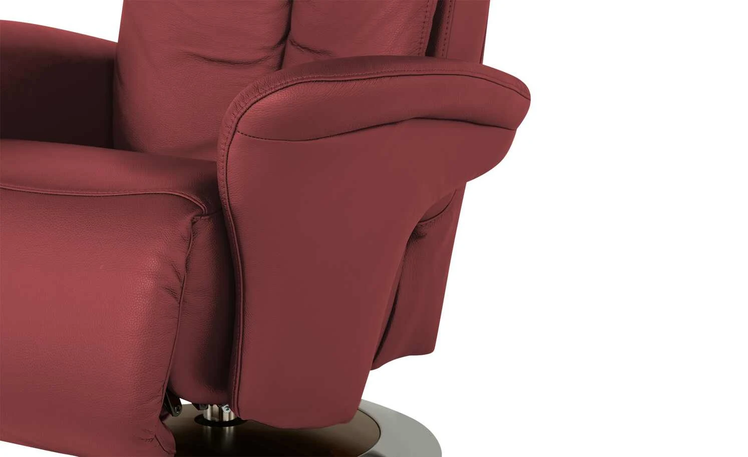 himolla Ledersessel 7418 | Purpur (Rot) – Bild 12