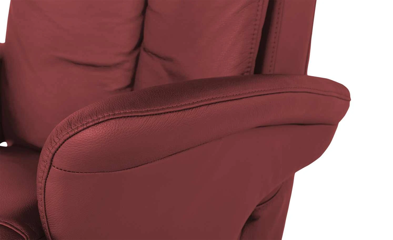 himolla Ledersessel 7418 | Purpur (Rot) – Bild 8