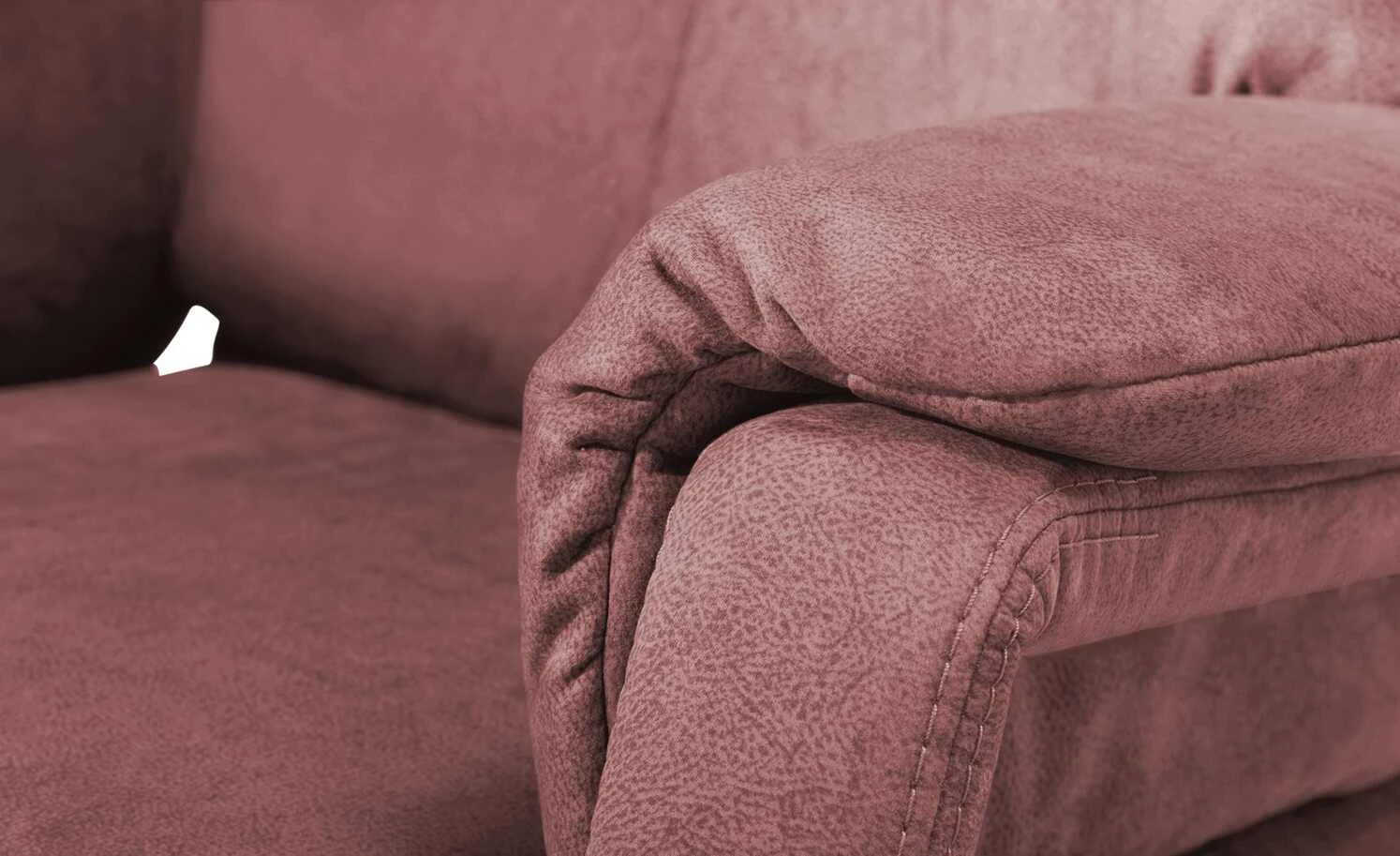 Polstermöbel Oelsa TV-Sessel Mambo | Burgund (Weinrot) – Bild 4