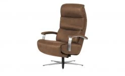 Hukla Ledersessel Florian | Tobacco (Braun)