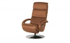 Hukla Ledersessel Florian | Cognac (Rot-Braun)