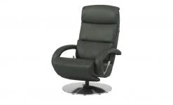 Hukla Ledersessel Florian | Oliv (Dunkelgrün)