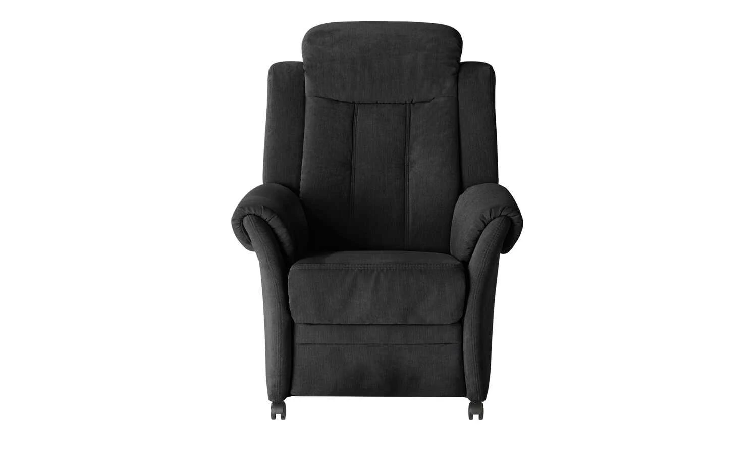 Polstermöbel Oelsa Fernsehsessel Andorra | Black (Schwarz) – Bild 8