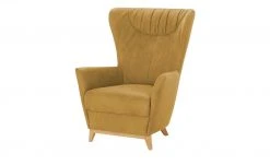 Ravensberger Werkstätten Ohrensessel Bernardino | Kurkuma (Gelb-Orange)