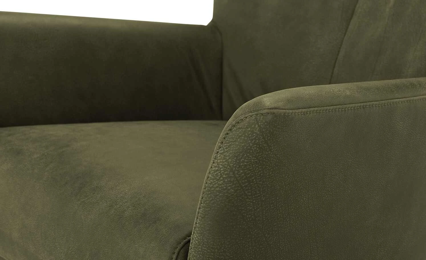 Ravensberger Werkstätten Ohrensessel Bernardino | Olive (Dunkelgrün) – Bild 6