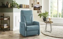 Hukla Fernsehsessel Manuel XL | Ocean (Blau-Grau)