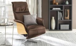 Nils Olsen Drehsessel Frederik | Marrone (Dunkelbraun) Grundfunktion