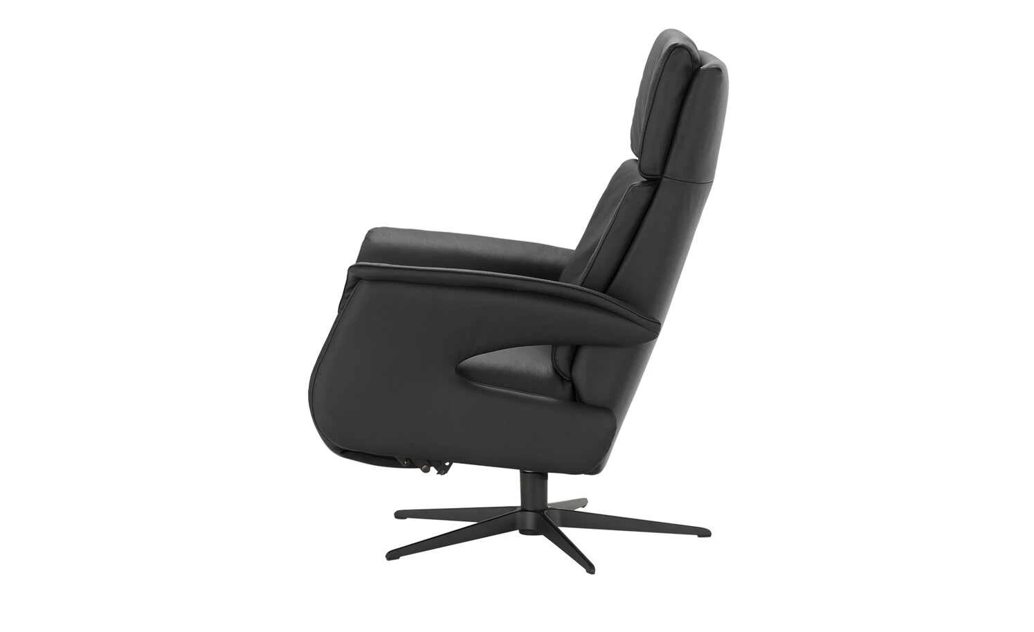 Relaxsessel aus Leder Lia | Black (Schwarz) – Bild 13