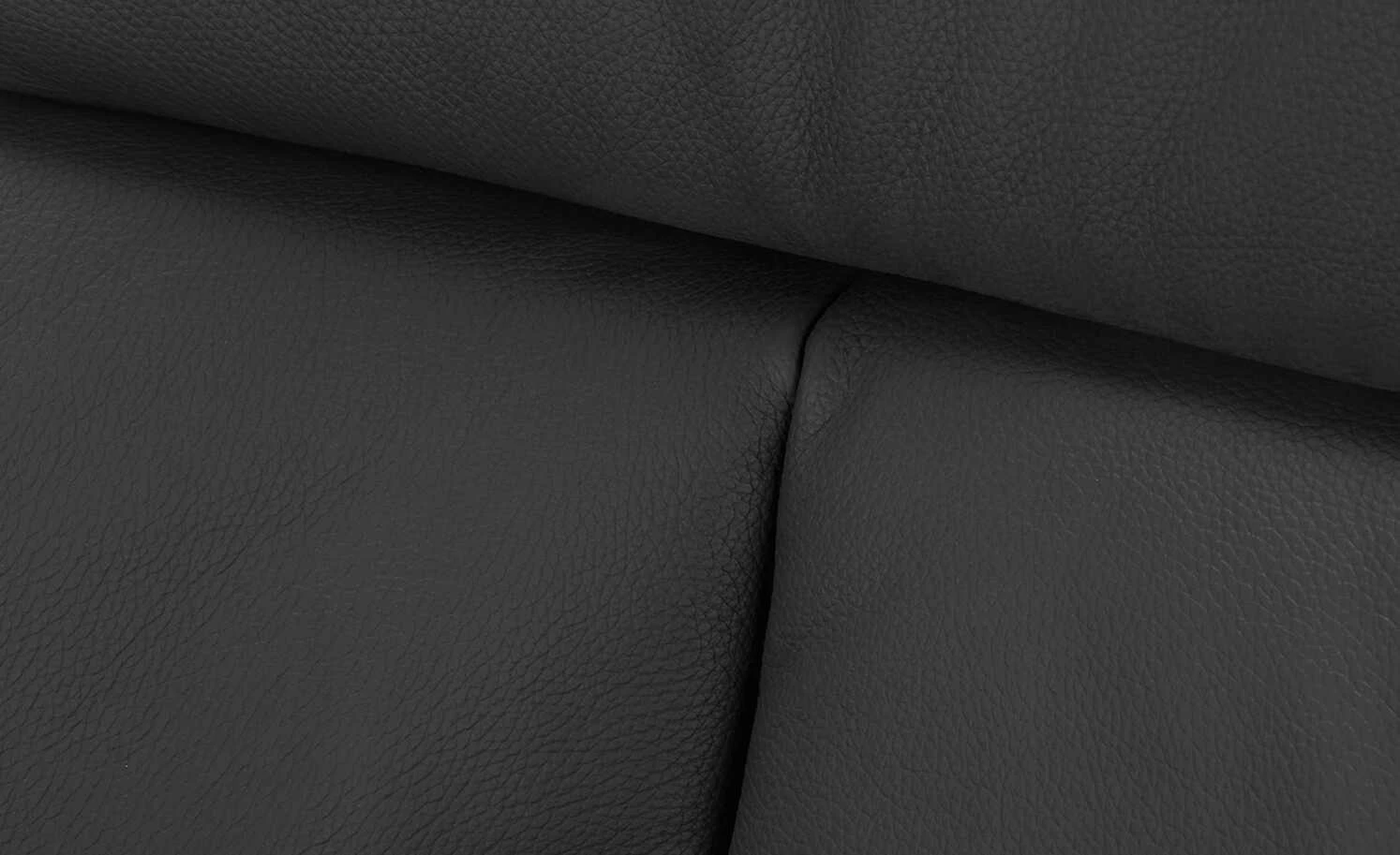 Relaxsessel aus Leder Lia | Black (Schwarz) – Bild 6