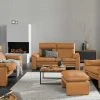erpo just relax Ledersessel JR963 Bari | Cognac (Braun-Orange)