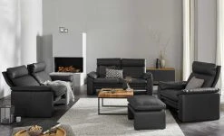 erpo just relax Ledersessel JR963 Bari | Schwarz