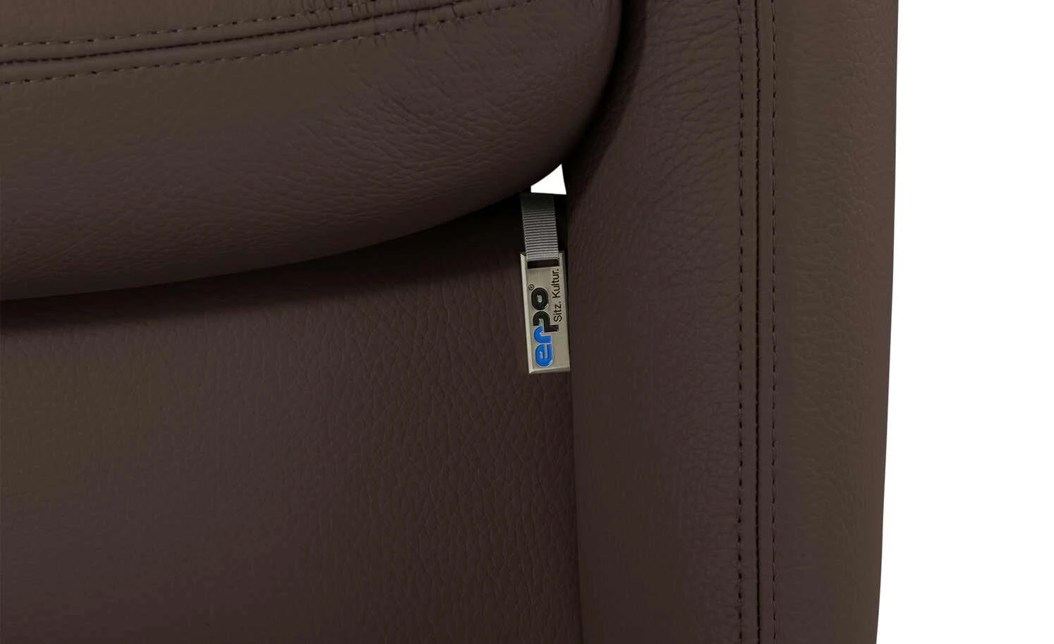 erpo just relax Sessel JR940 Florenz | Mocca (Dunkelbraun) – Bild 6