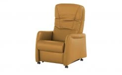 Hukla Ledersessel Tobias | Kurkuma (Gelb-Braun) Grundfunktion