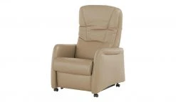 Hukla Ledersessel Tobias | Desert (Hellbraun) Grundfunktion