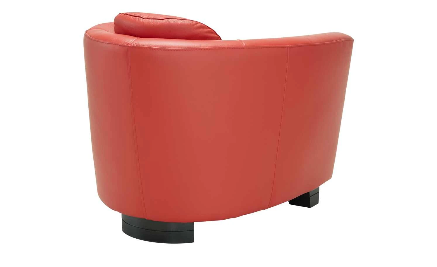 Ledersessel Strauss | Rot – Bild 2