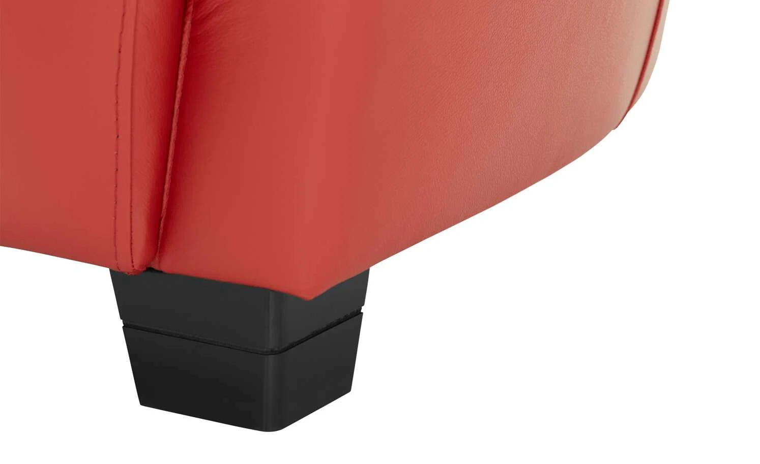Ledersessel Strauss | Rot – Bild 5