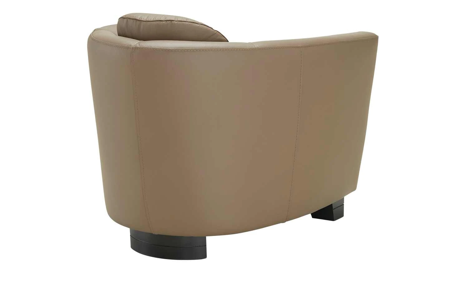 Ledersessel Strauss | Braun – Bild 8