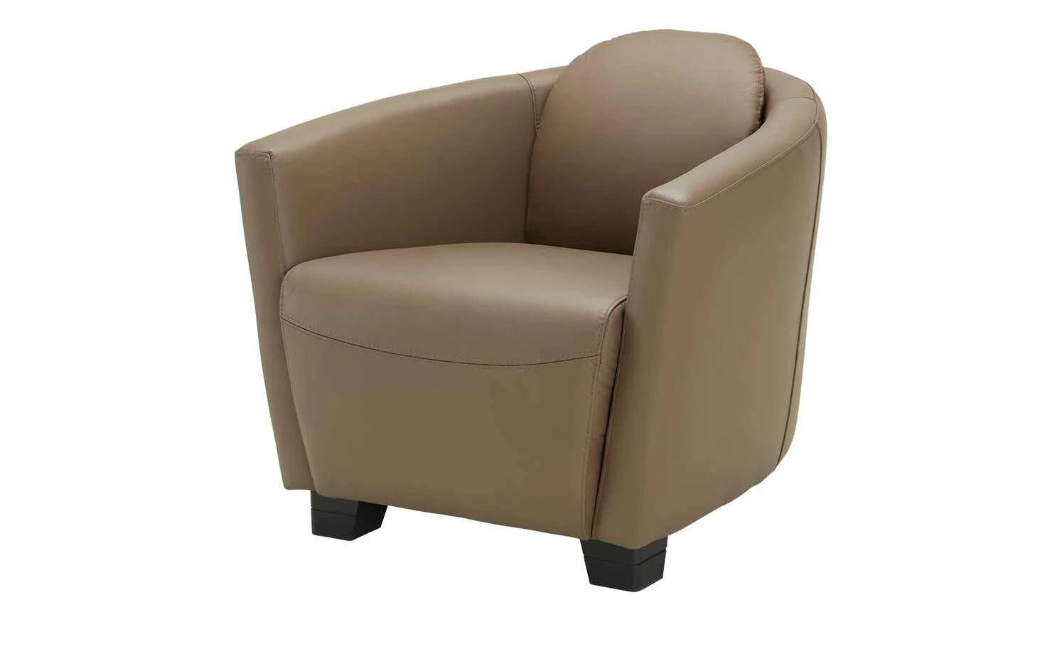 Ledersessel Strauss | Braun