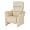 Wohnwert Ledersessel mit Relaxfunktion Corvina | Creme