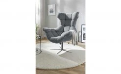 switch Drehsessel Sensi | Nachtblau (Dunkelblau-Beige)