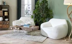 switch Sessel Teddy | Kreideweiss (Creme)