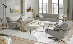 KOINOR Sessel Gomera | Asphalt (Hellgrau)