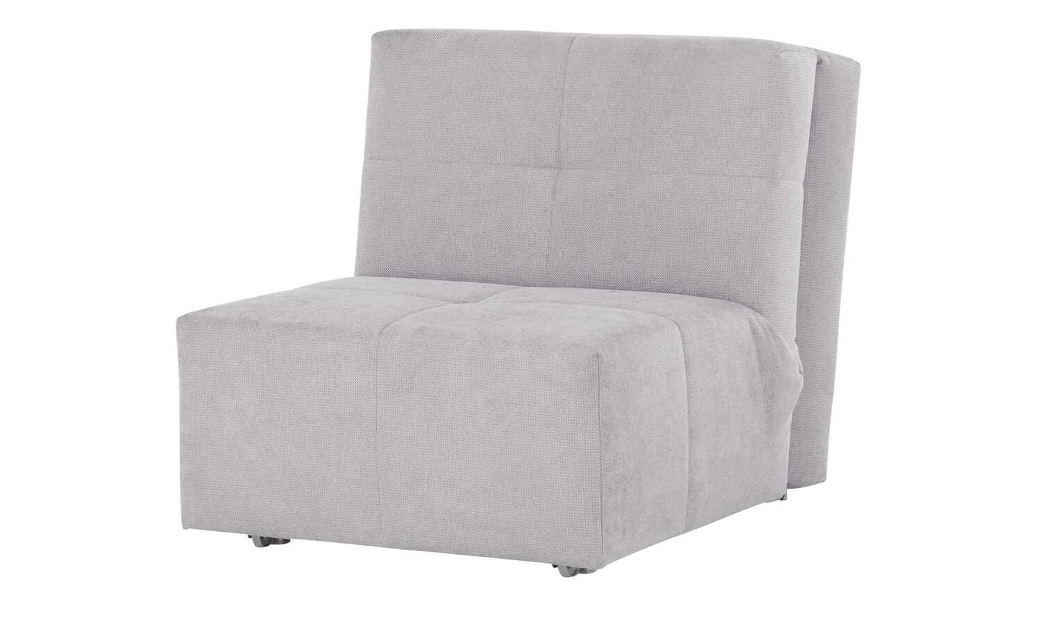 Schlafsessel Solino | Silber (Grau-Rosa)