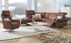 himolla Ledersessel 7051 | Sioux (Rot-Braun)