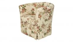 Sessel Leeds | Beige / mehrfarbig